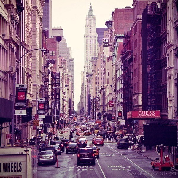 Нью Йорк улицы - 62 фото