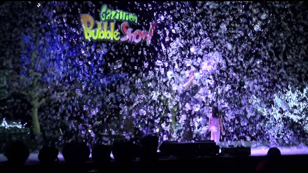 The Gazillion Bubble Show - легендарное шоу с мыльными пузырями — New York