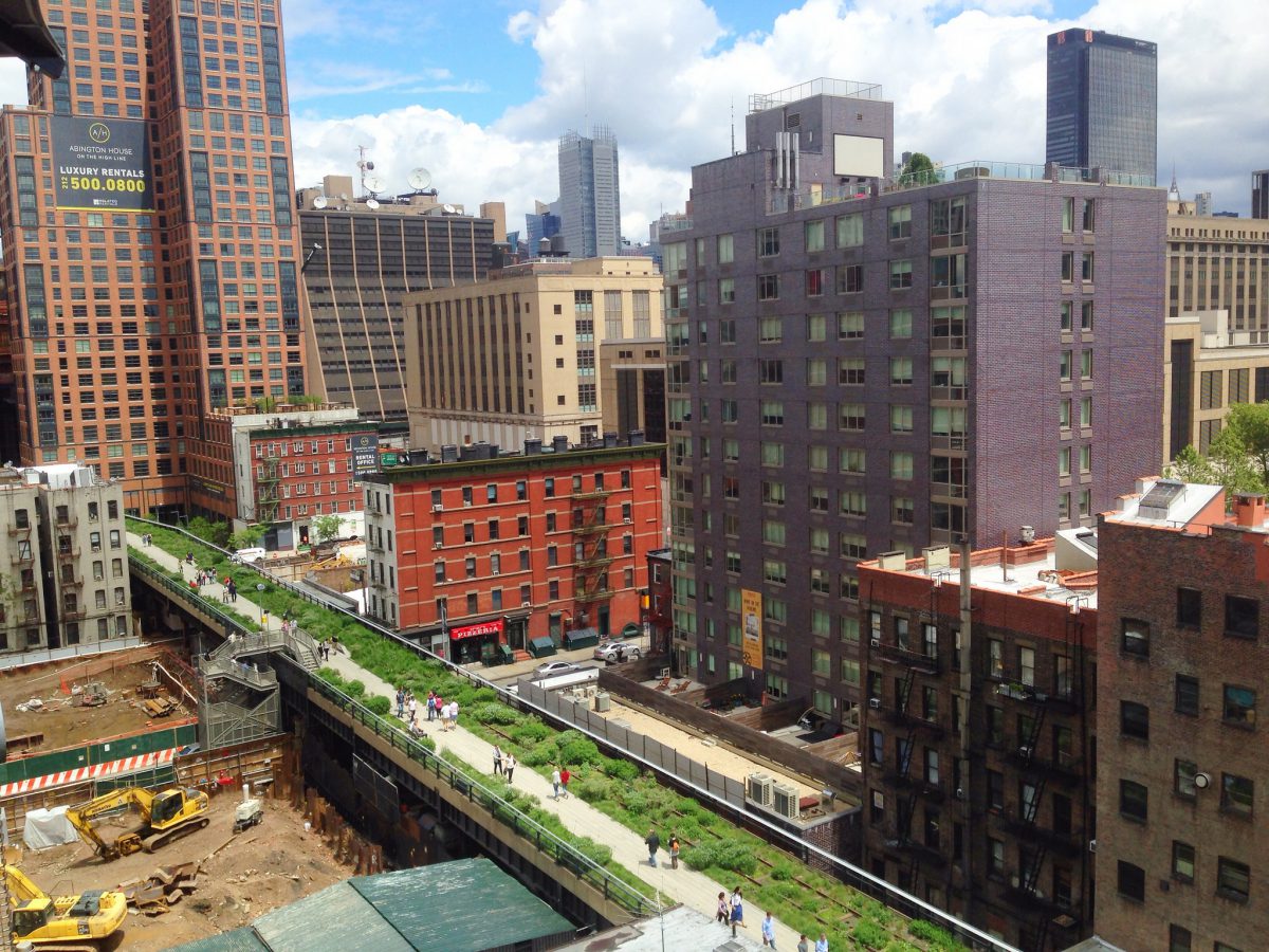 High Line - история парка на рельсах — New York