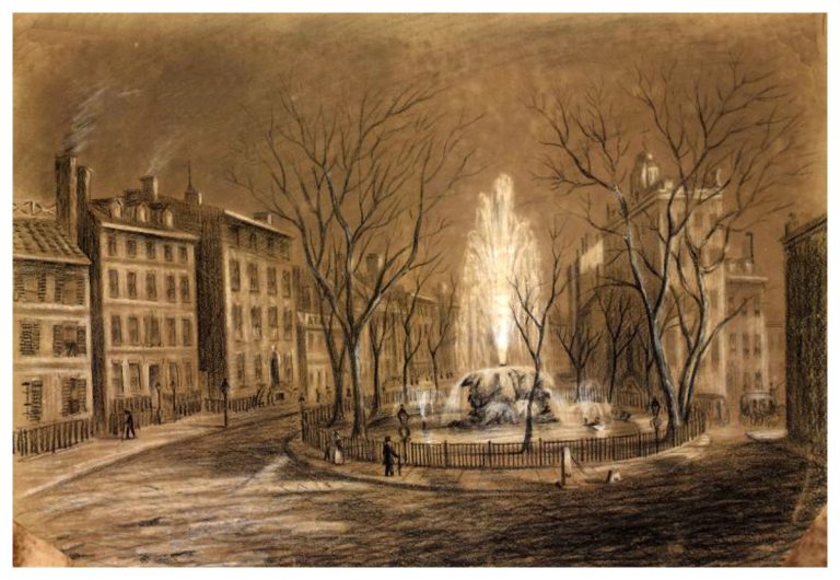 Bowling Green - самый старый парк Нью-Йорка — New York