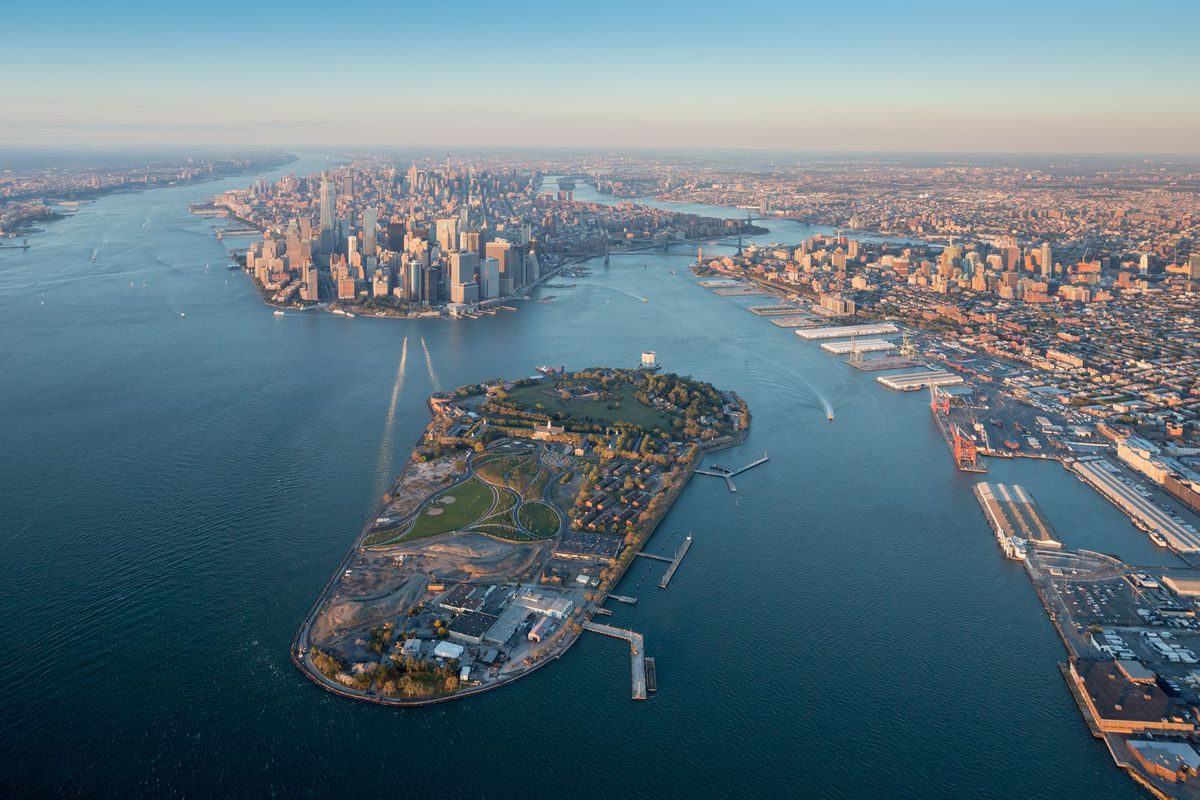 Governors Island - побег от суеты к истории — New York