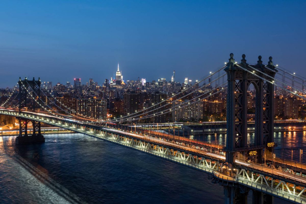 Manhattan Bridge - о скульптурах, арке и трагической судьбе архитектора — New York