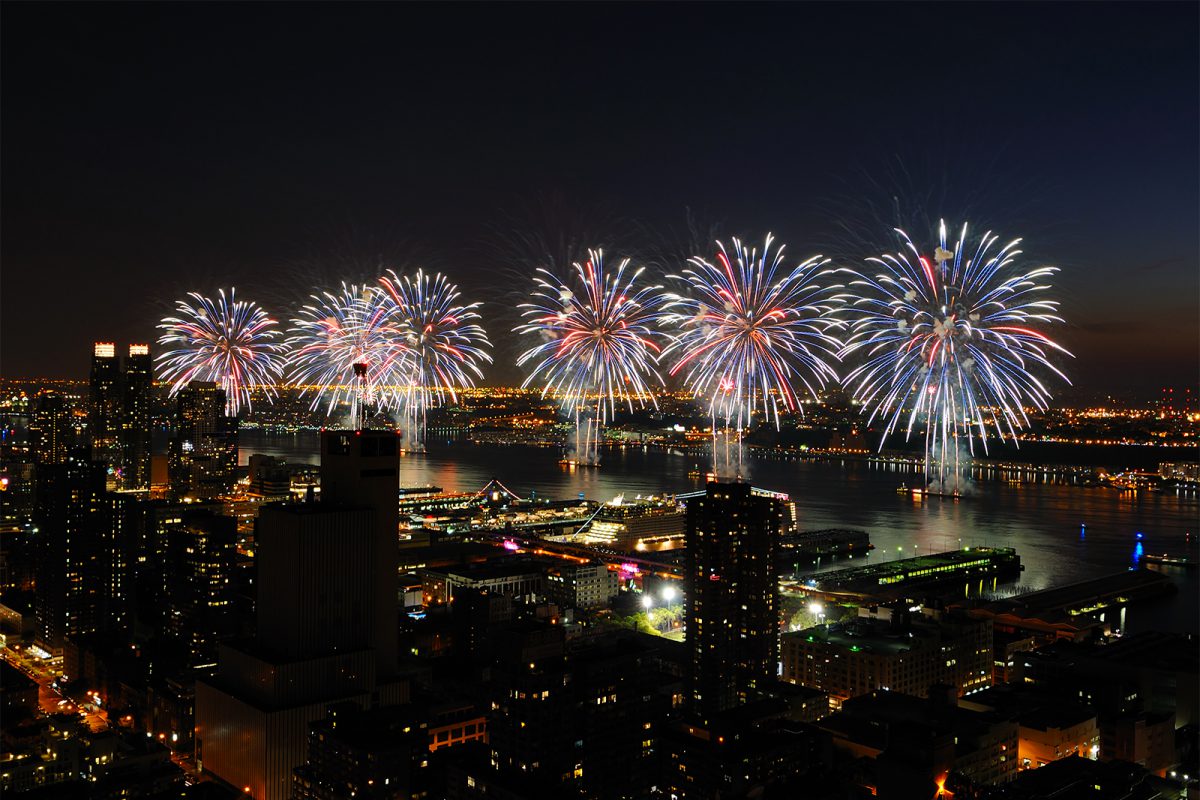 Фейерверк 4 июля в Нью-Йорке: лучшие места для просмотра — New York