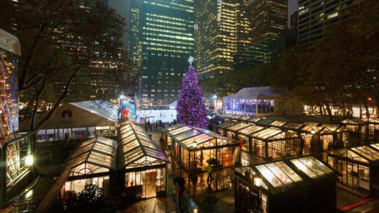 Bryant Park Winter Village: что посмотреть и купить — New York