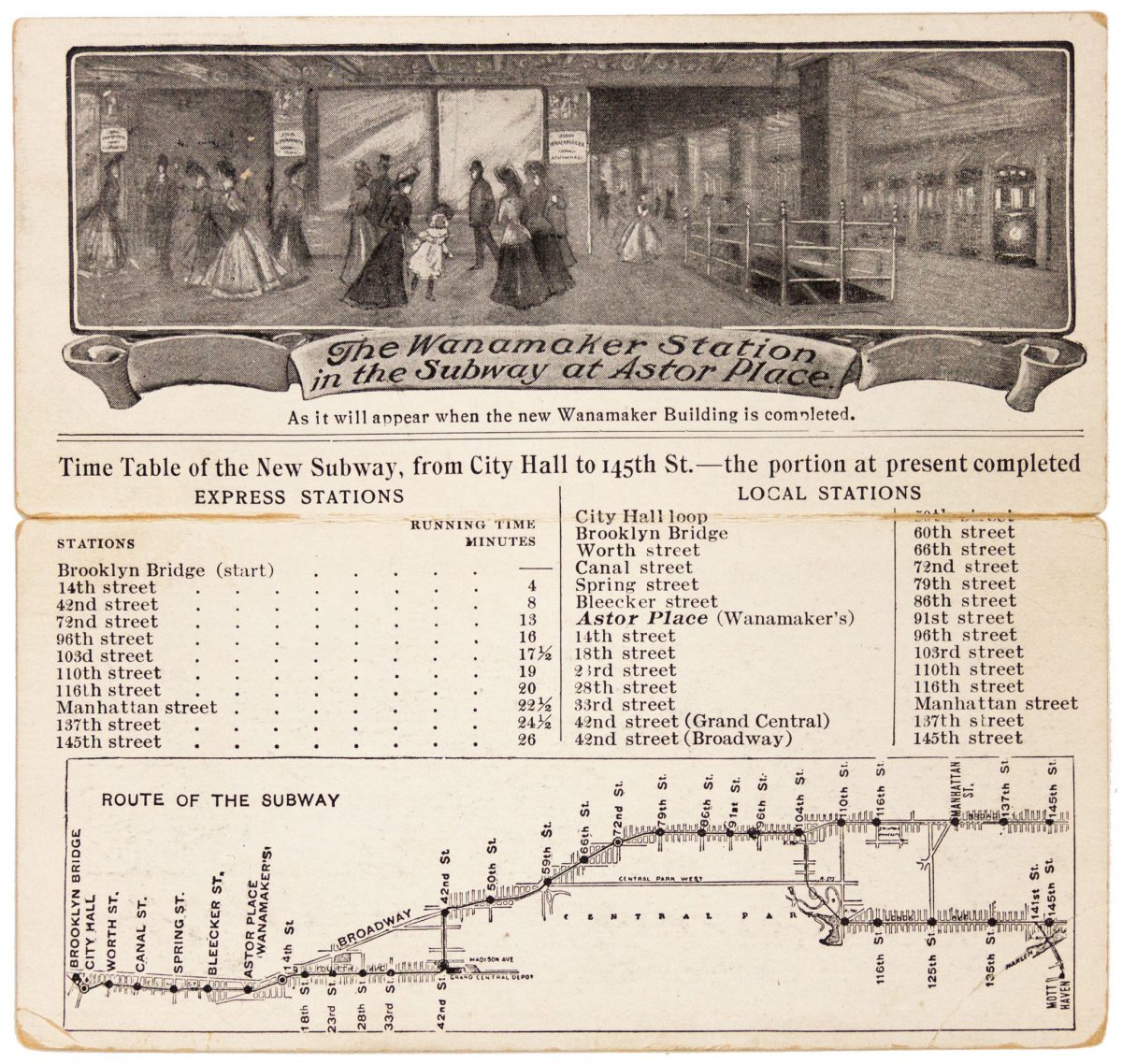 Первая карта метро Нью-Йорка продается за 12 тысяч долларов — New York