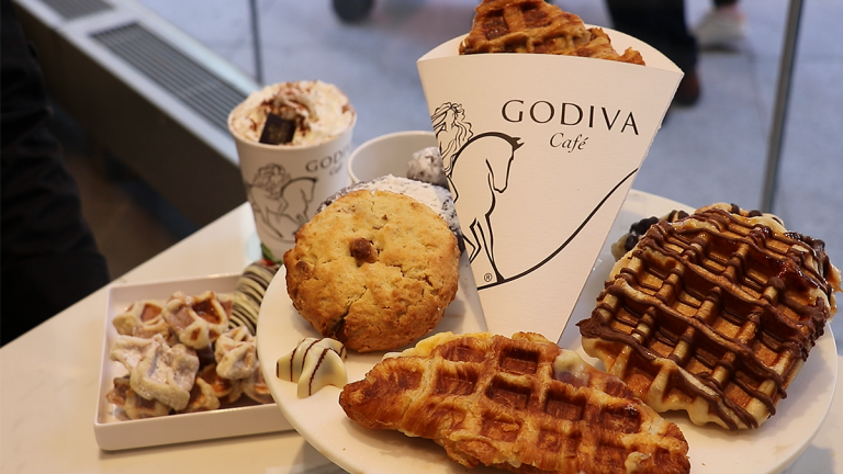 Праздник бельгийского шоколада: Godiva открыли кафе в Нью-Йорке — New York