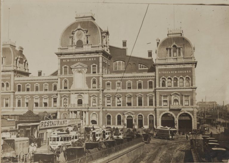 Старинные фотографии Нью-Йорка: трансформация Grand Central из депо в вокзал и терминал — New York