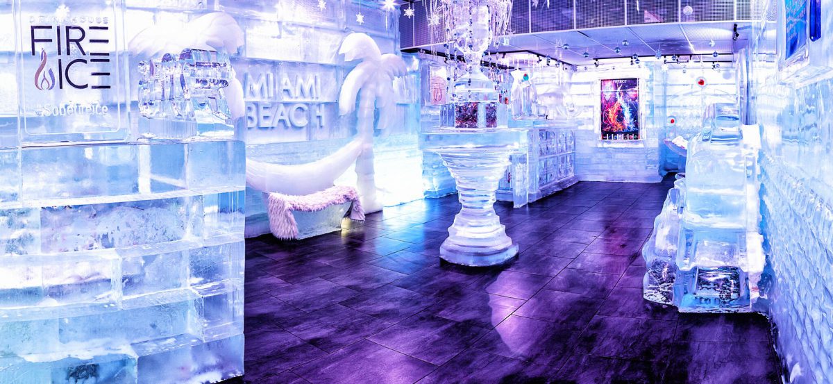 Drinkhouse Fire & Ice: ледяной оазис на пляже Майами — New York