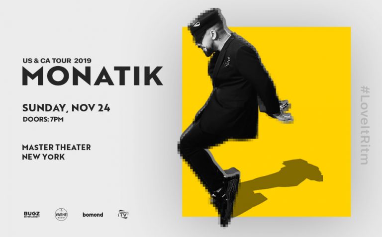 Концерт певца MONATIK — New York