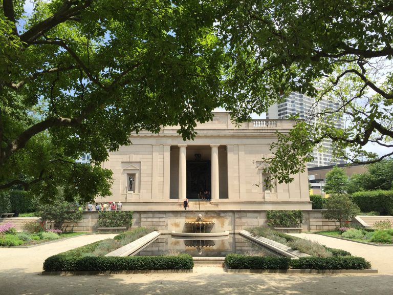 Rodin museum Philadelphia - уютная копия музея Родена в Париже — New York