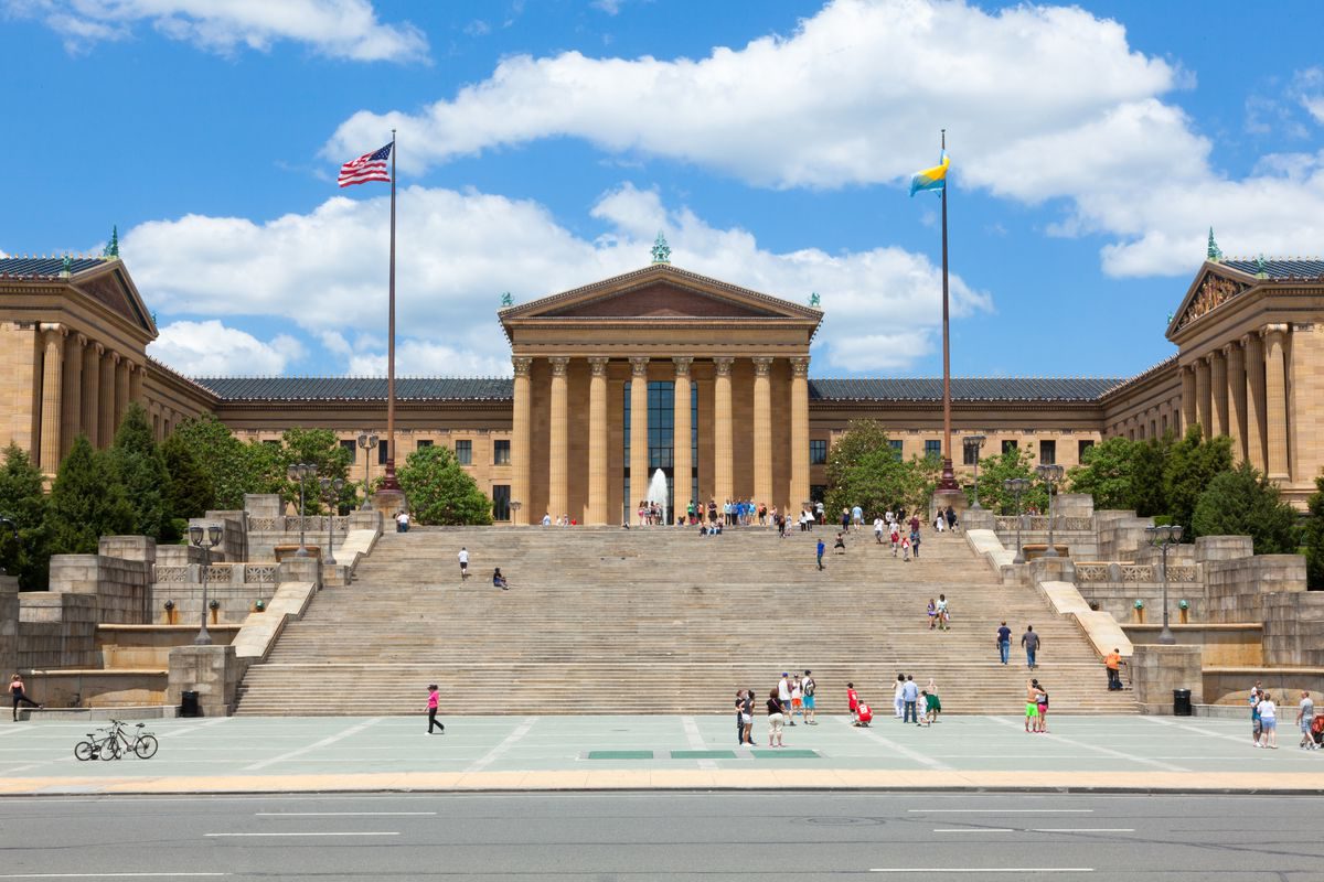 Philadelphia Museum of Art - храм искусства Филадельфии — New York