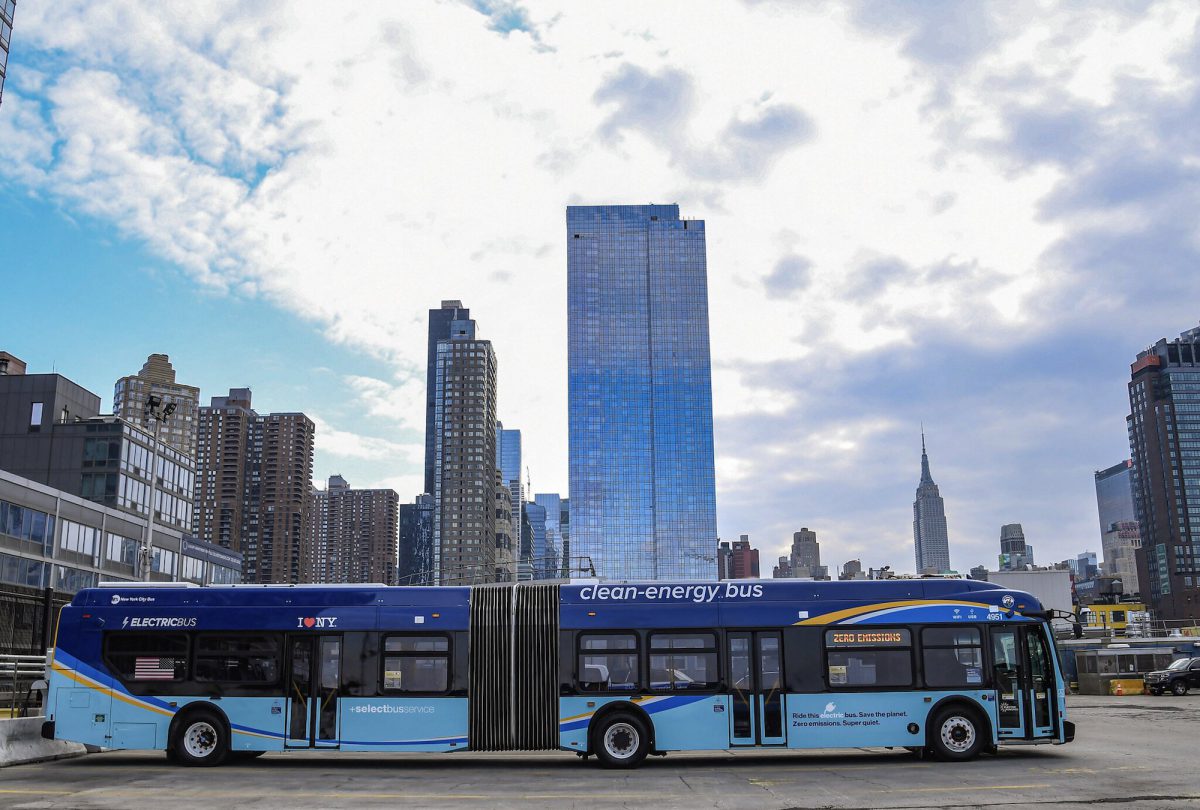 В Манхэттене будут ездить полностью электрические автобусы — New York