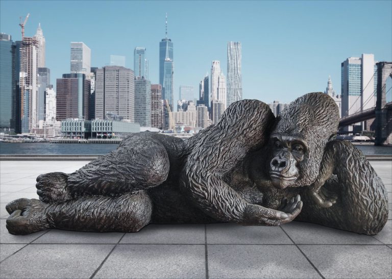 В районе Hudson Yards появится гигантская скульптура гориллы — New York