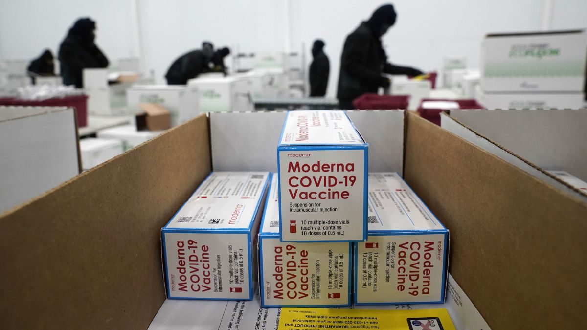 В Нью-Йорк прибыло 25000 доз вакцины Moderna от COVID-19 — New York