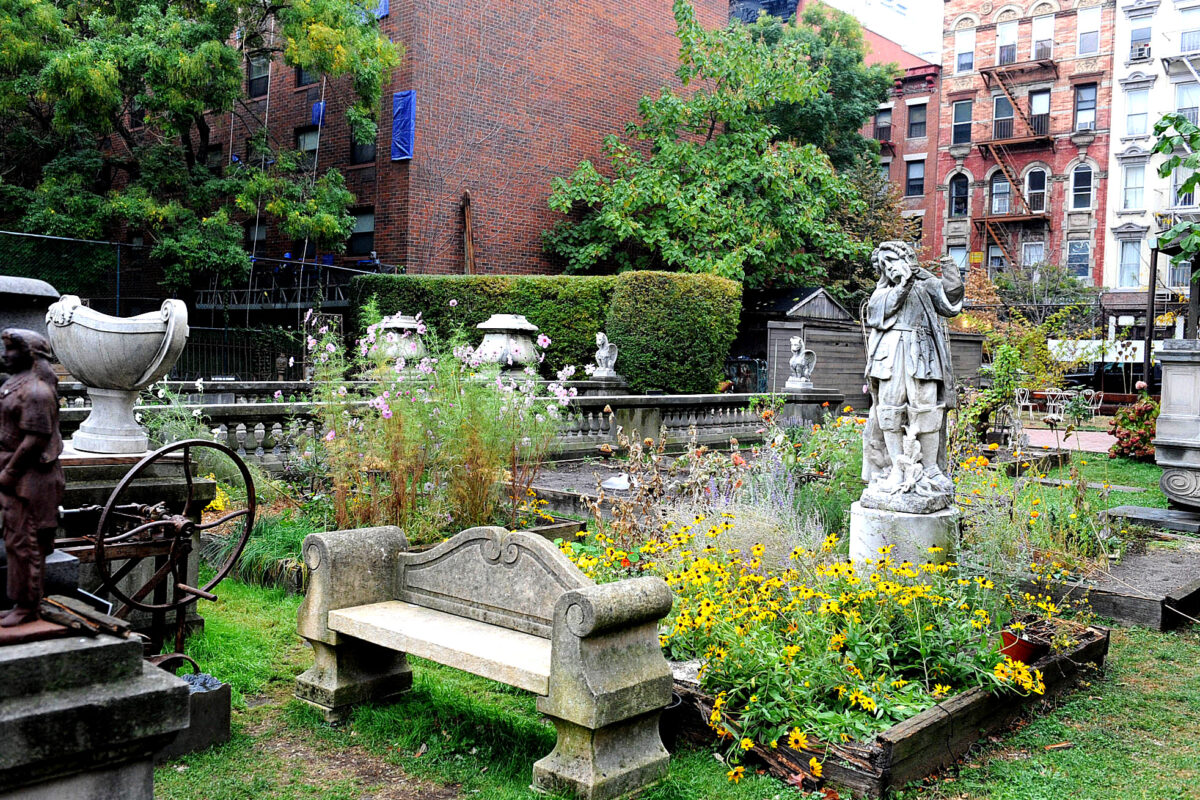 Секреты Elizabeth Street Garden в Маленькой Италии — New York