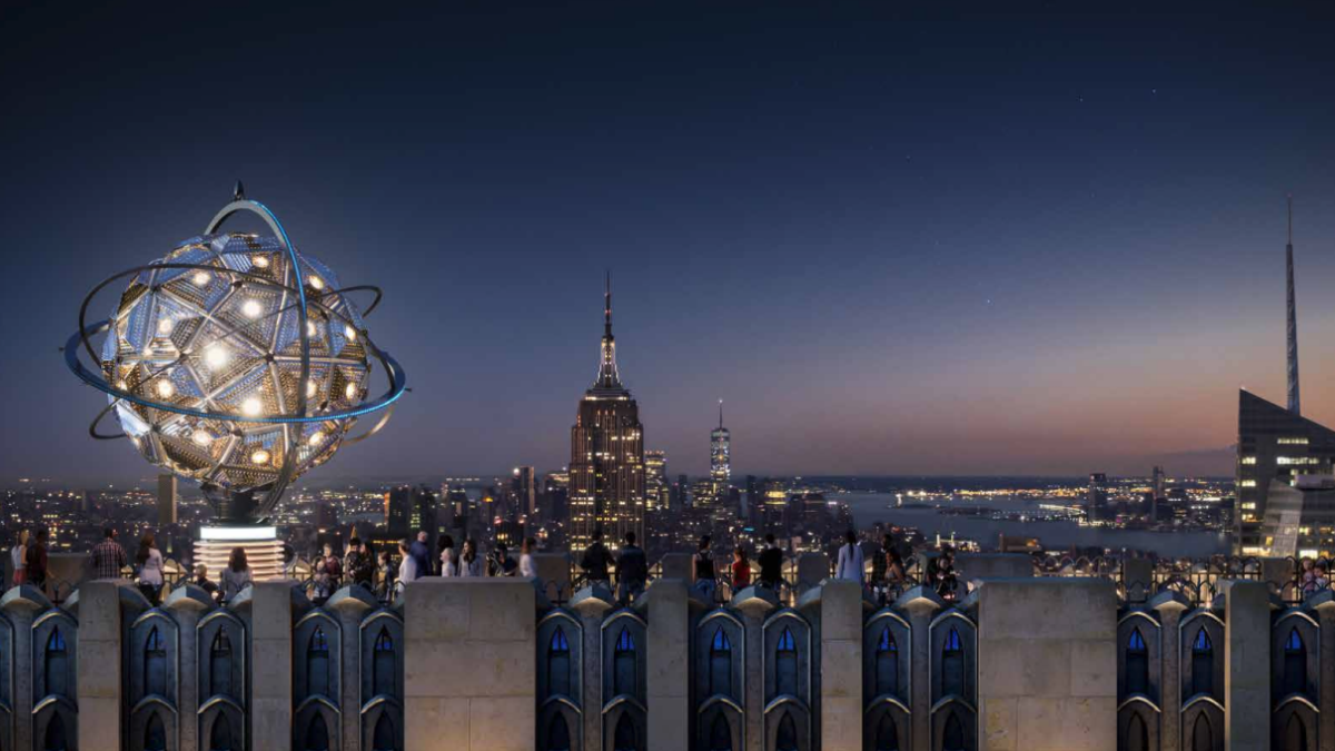 На Top of the Rock может появиться новая смотровая площадка с аттракционом и светящимся глобусом — New York