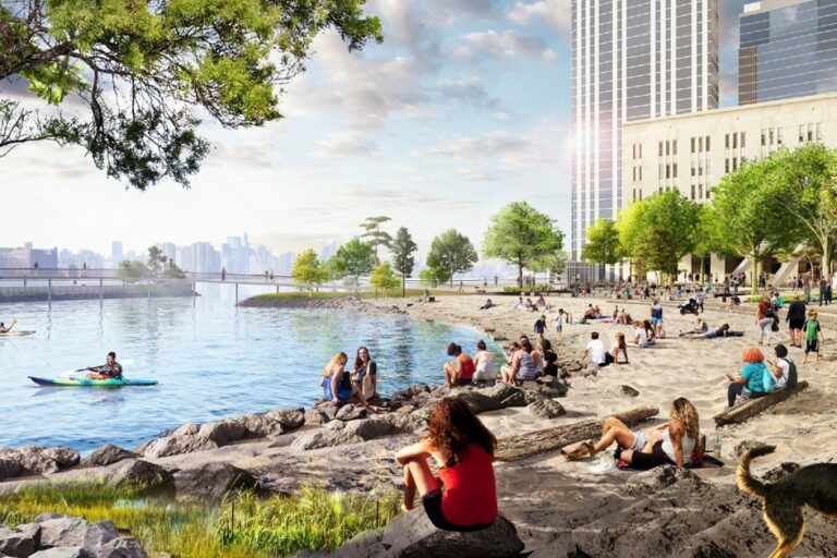 В Вильямсбурге откроют огромный рукотворный пляж — New York